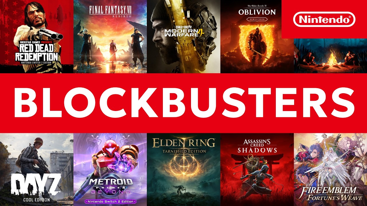 Blockbuster games on Nintendo Switch 2
