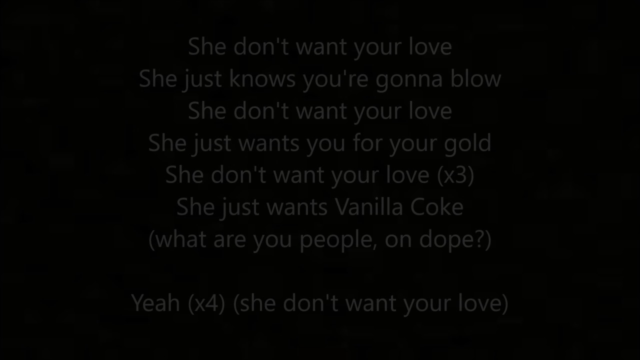 Vanilla Coke - By: Goody Grace (Lyric Video)