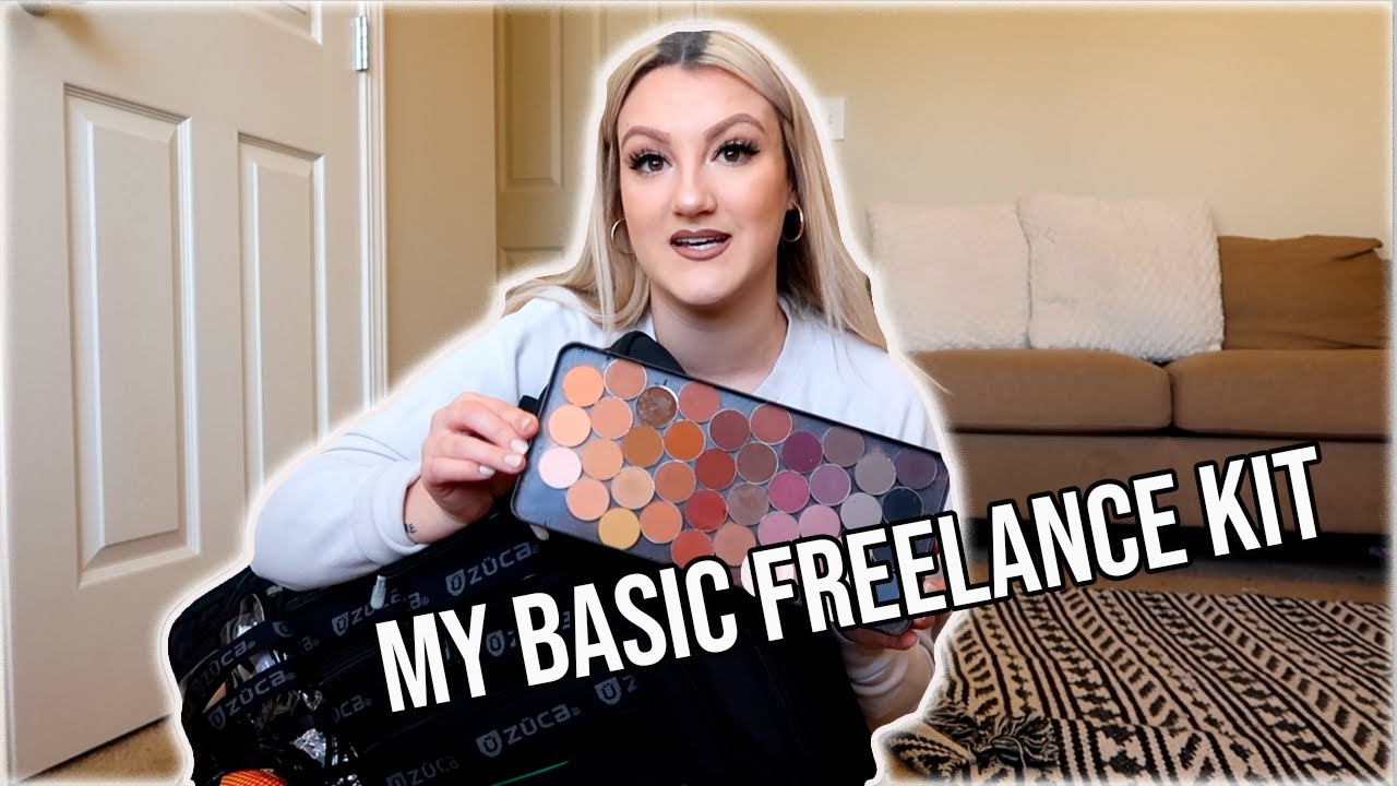 What I carry in my KIT as a FREELANCE MAKEUP ARTIST - KIT BASICS and TIPS I Loren Goldman