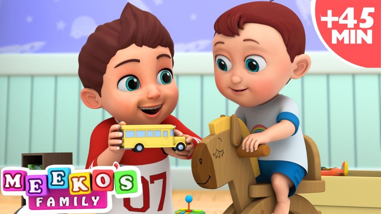 [4K] Toy Song With Baby Meeko | Nursery Rhymes and Baby Songs | Nursery Rhyme Street