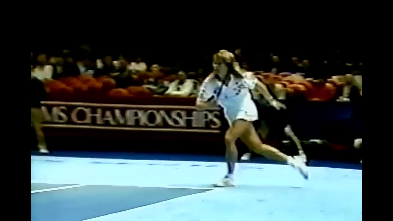 Steffi Graf vs. Sylvia Hanika Virginia Slims Championships 1987 SF ⭐