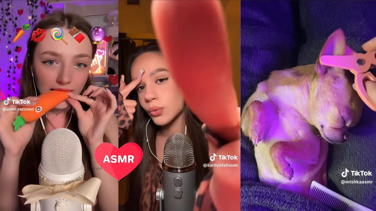 💫 ASMR TikTok Compilation 💫 | Relaxing Trigger Sounds, Tapping & Whispers