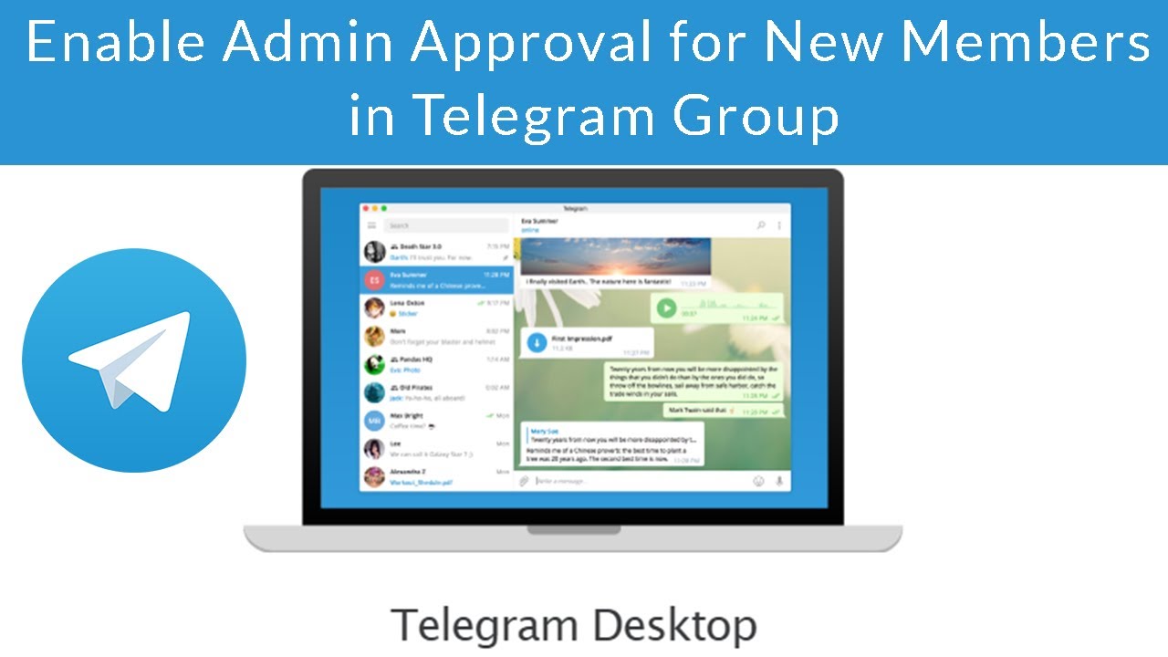 How to Enable Admin Approval for New Members in Telegram Group?