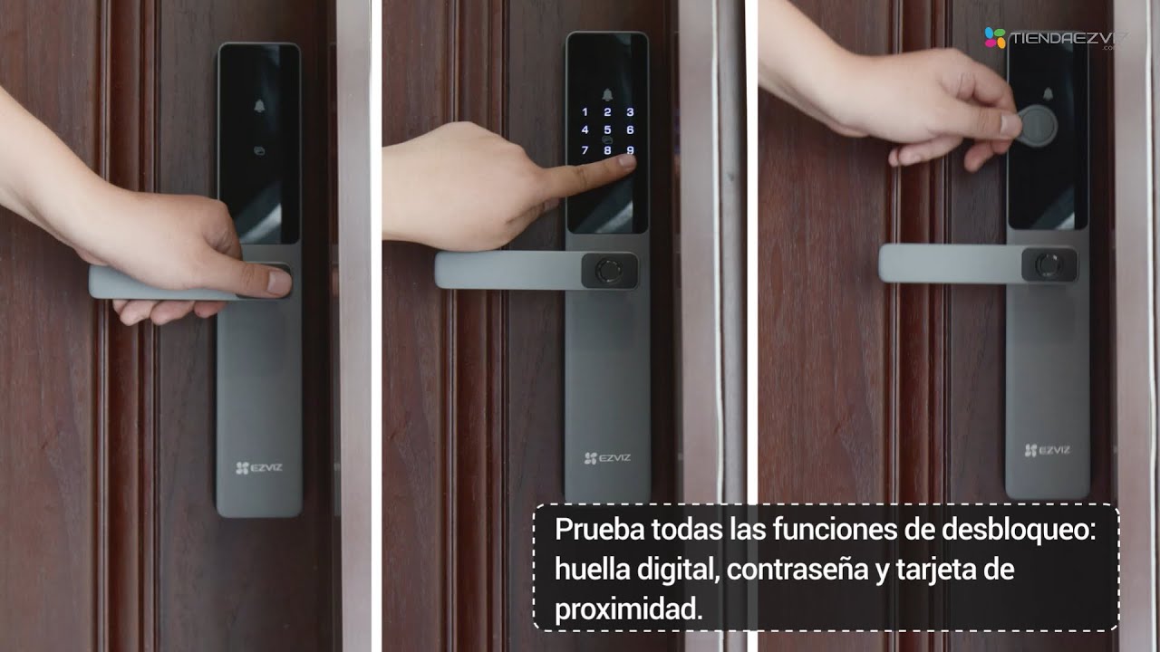 Como Instalar Cerradura Electrónica DL05 EZVIZ - Tutorial en Español