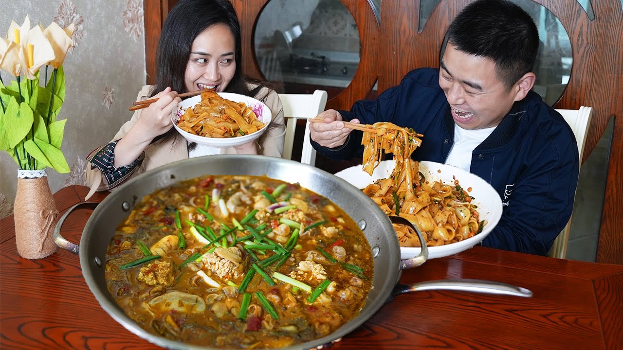 «Горячий горшок с рыбой и квашеной капустой», 2 кг холодной кожи, с которой можно есть#ChefChao