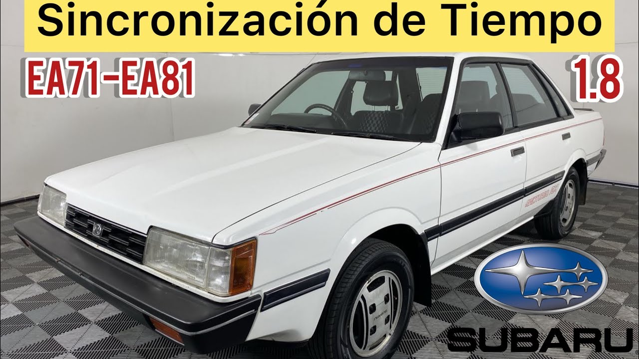 Tiempo de subaru EA81, EA71 1800cc