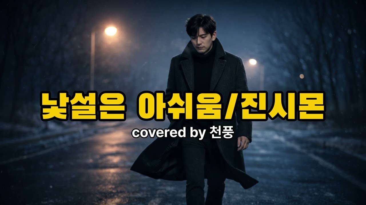 낯설은 아쉬움/진시몬(커버원본/가사포함)