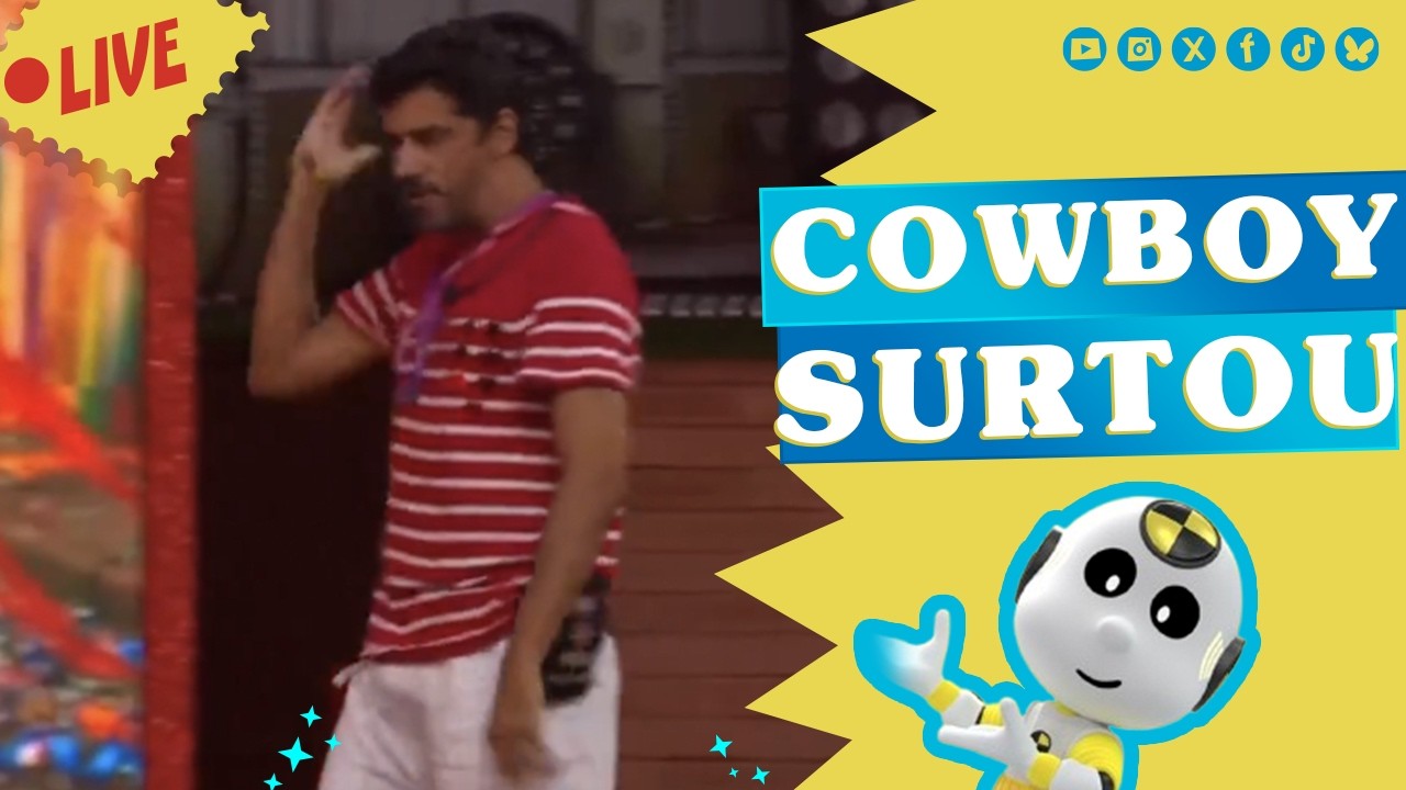 COWBOY SURTA COM ANA PAULA! PAREDÕES FORMADOS NO SINCERINHO!