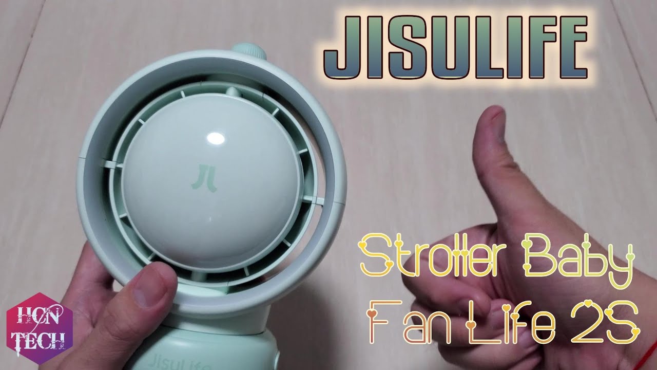 JISULIFE Stroller Baby Fan Life 2S – Great baby companion