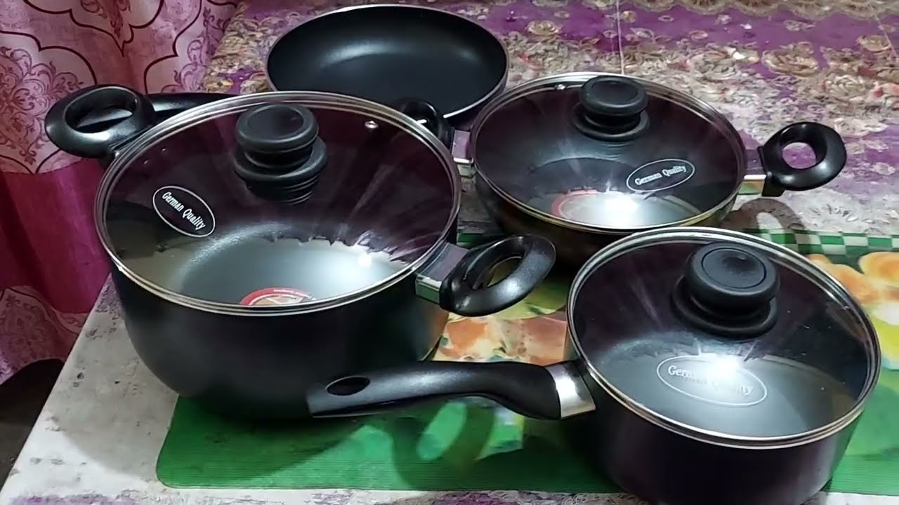 7 Pieces Non Stick Cooking Set