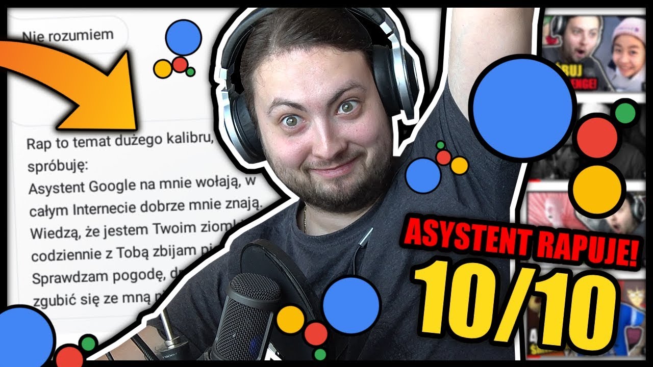 Asystent GOOGLE Śpiewa i RAPUJE!