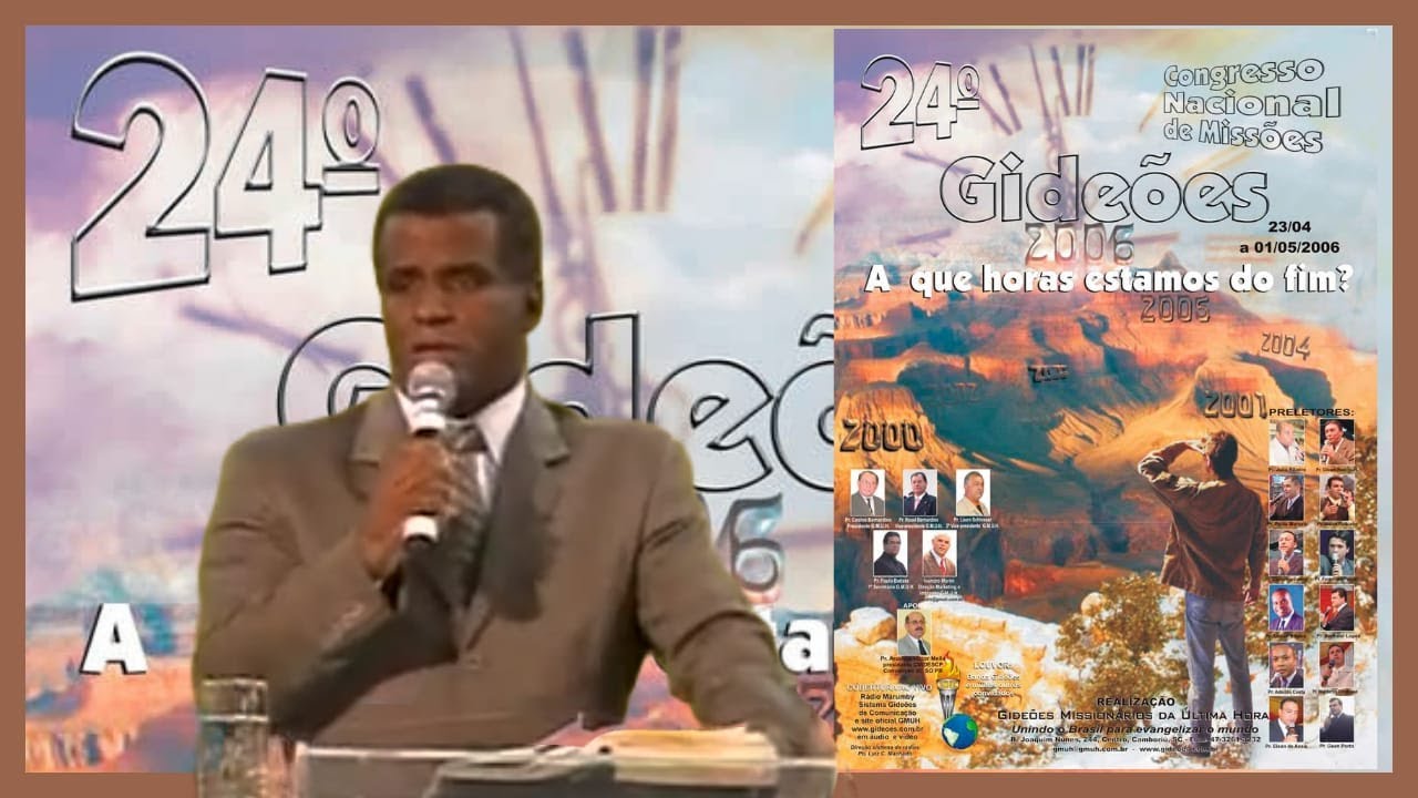 Pr. Luiz Antônio - Consolados No Tempo Do Fim I Gideões 2006