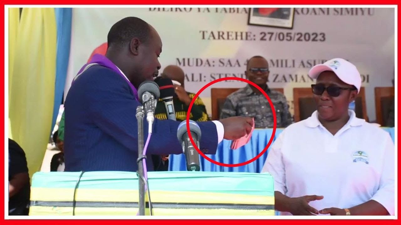 WAZIRI AWESO AMPANDISHA CHEO MENEJA RUWASA SIMIYU JUKWAANI, AGAWA PESA ZAKE za MATUMIZI...
