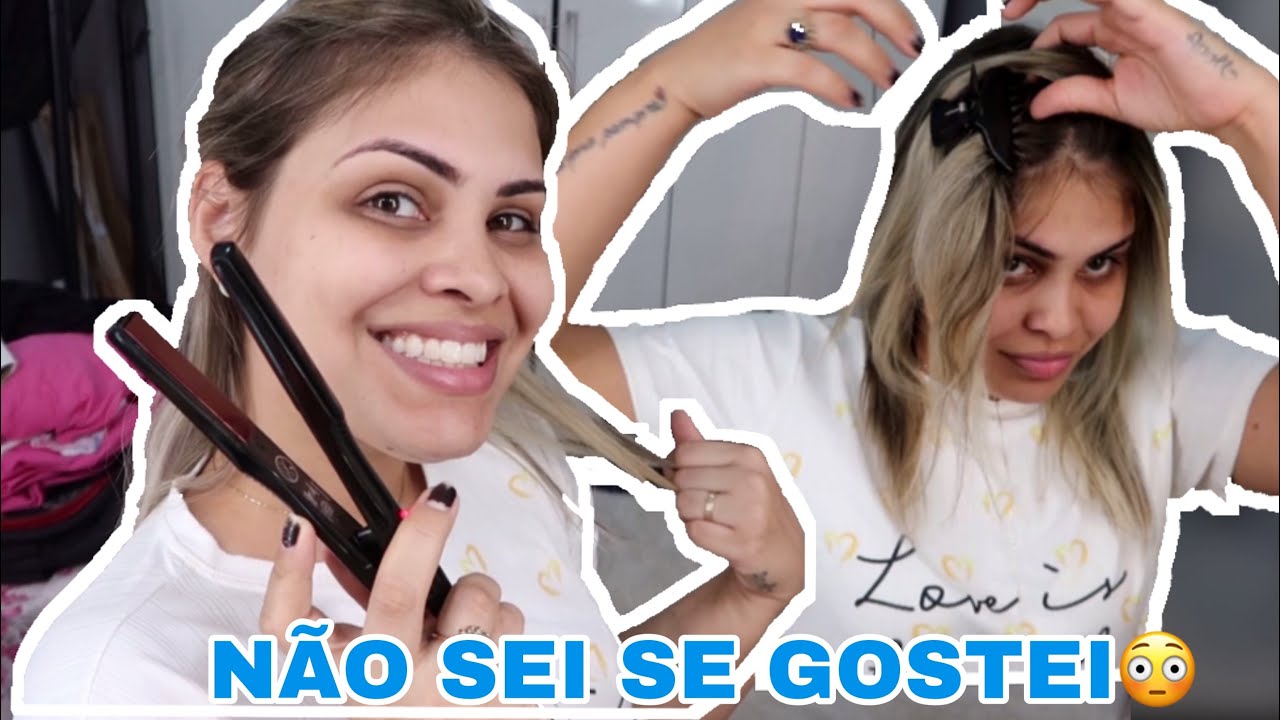 TESTEI A PRANCHA TAIFF SUPER MINI | PRANCHA QUE CABE NA PALMA DA MÃO#RESENHA #VEDA5