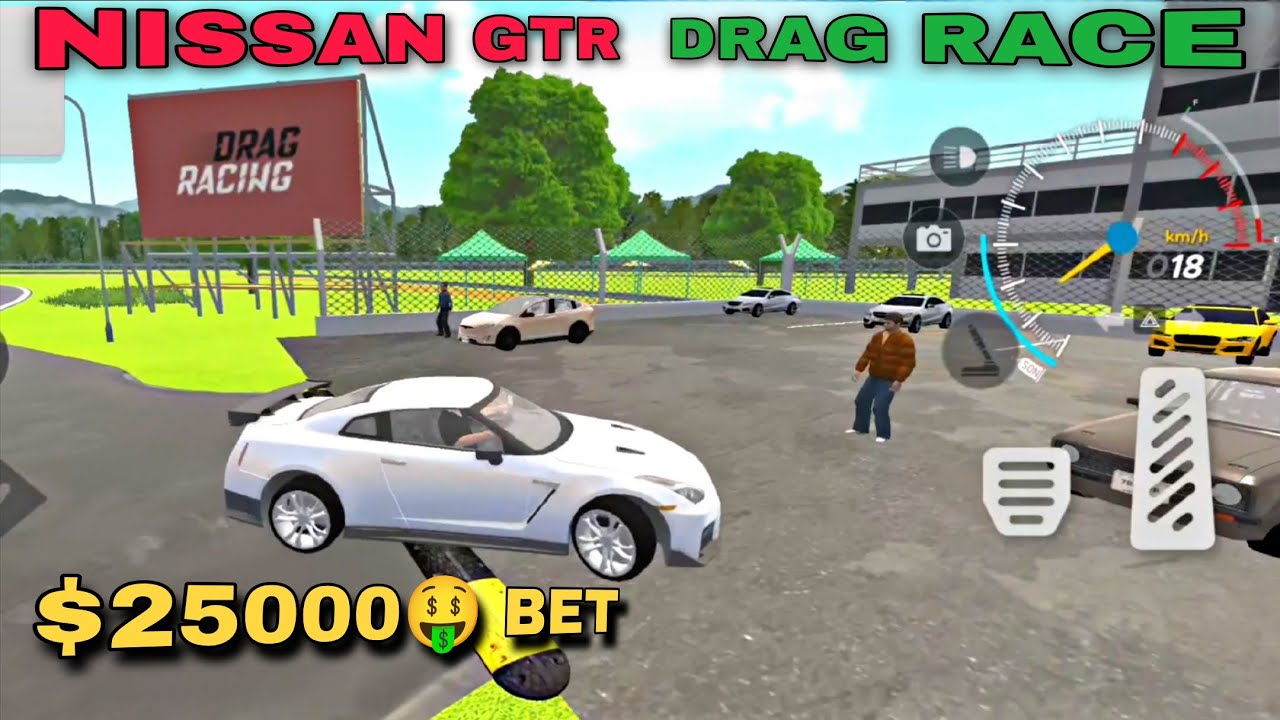 NISSAN GTR 🔥 Modification and Drag Race - Car Saler Simulator Dealership || Gurkirat Plays