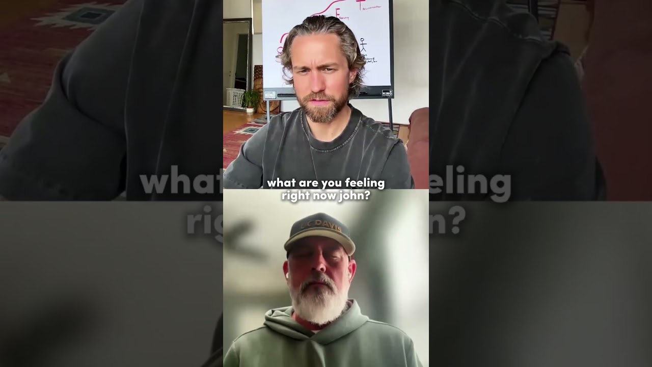 He cried after 20 years (finally)