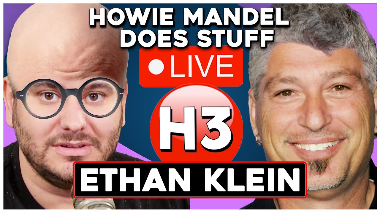 FIRST EVER LIVE Podcast with Ethan Klein of H3 | Howie Mandel Does Stuff #133