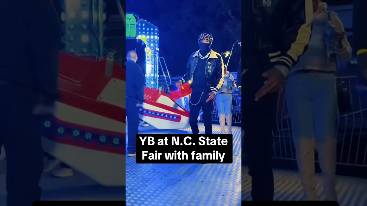 NBA YoungBoy out with his family at the N.C. State Fair 🎡#nbayoungboy