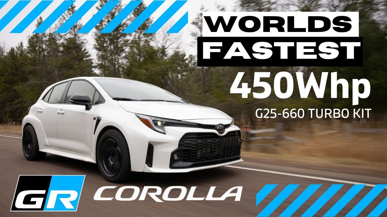 GR Corolla мощностью 450 л.с.!!! Турбокомплект Lamspeed Racing установлен и готов к работе!
