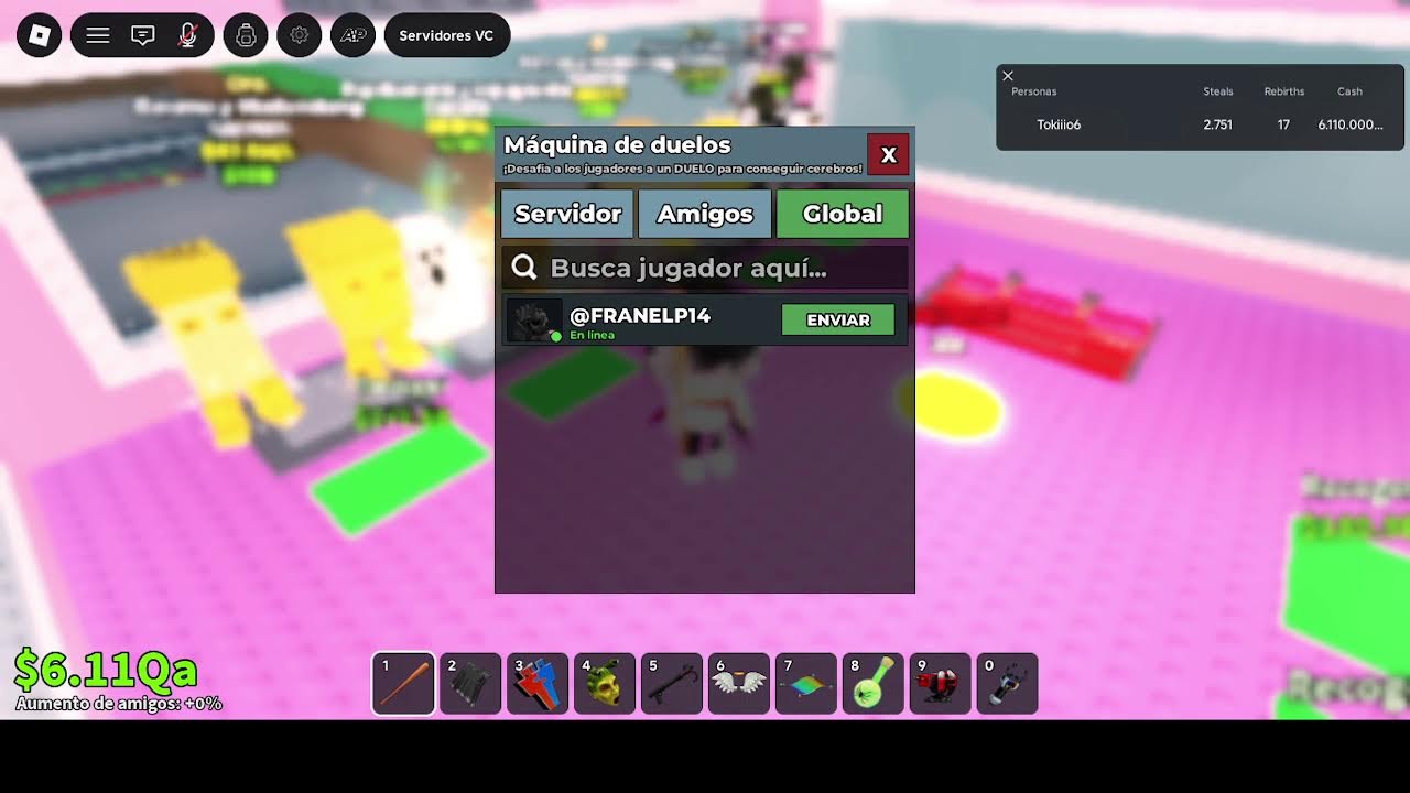 Roblox, Roba un brainrot *Trade/PVP*