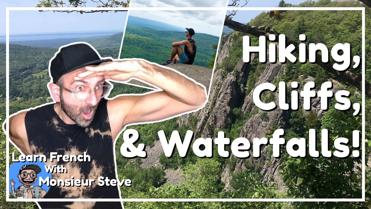 Virtual Field Trip / Hiking, Cliffs & Waterfalls! / Northern Ontario / French For Kids & Beginners