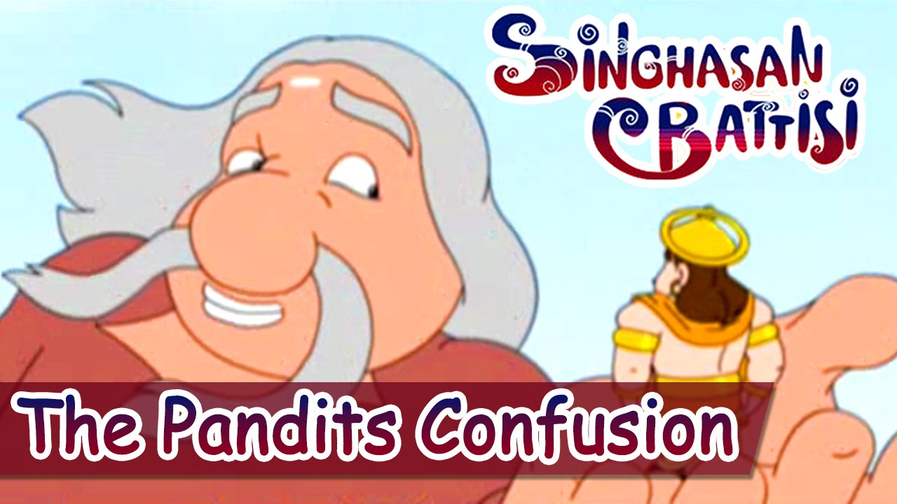 Singhasan Battisi - The Pandits Confusion - Funny Animated Stories