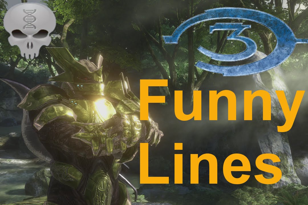 Фразы из Halo - Бруты из Halo 3 + Дополнительные материалы (смешные диалоги)
