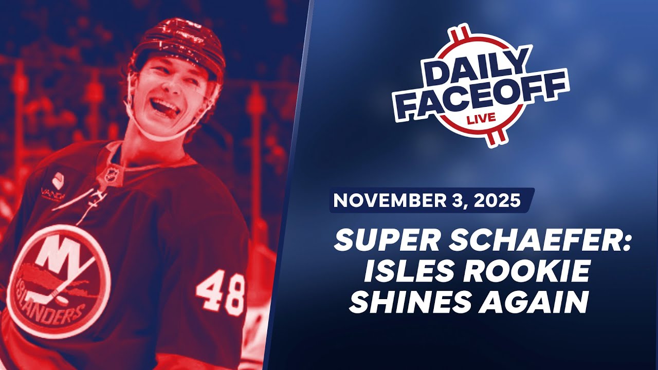 Super Schaefer: Isles Rookie Shines Again | Daily Faceoff LIVE