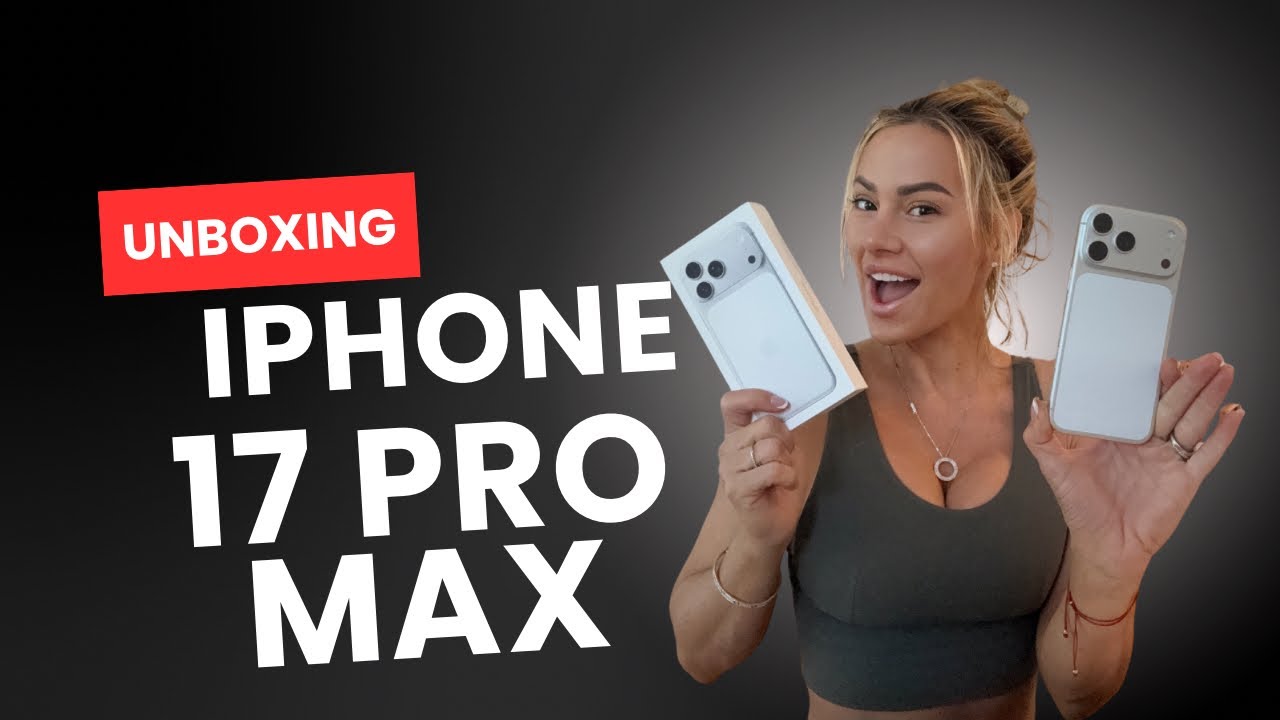 Распаковка iPhone 17 pro max