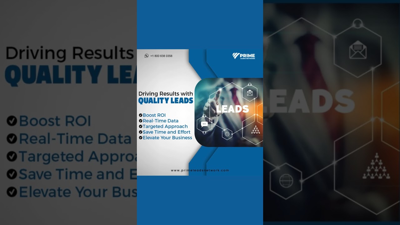 🎯 At Prime Leads Network, we're not just about quantity   #qualityleads