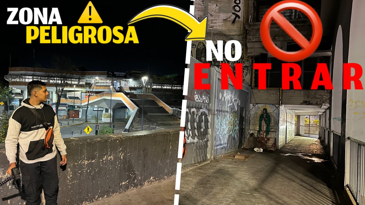 Entramos al BARRIO de SAN JUAN de DIOS de NOCHE el 