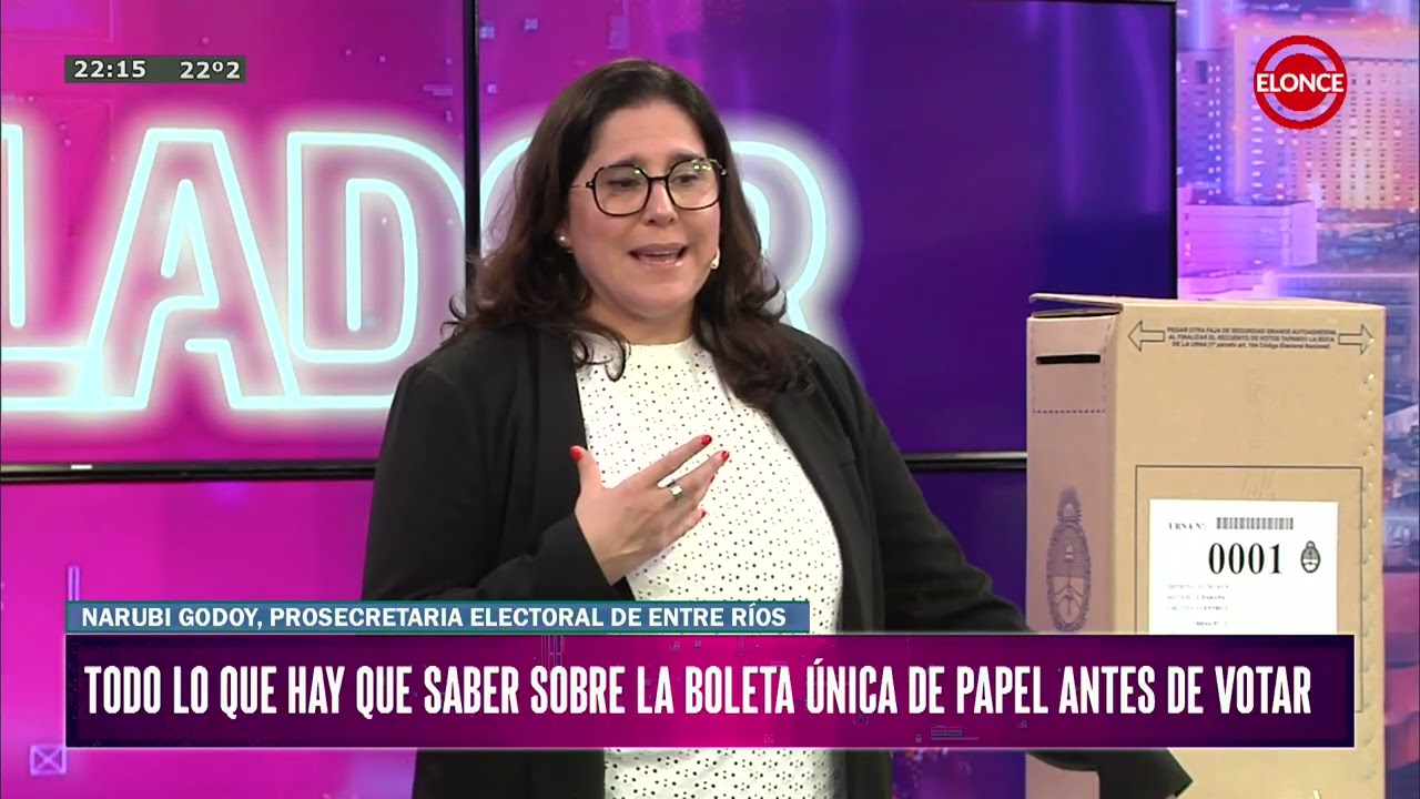 Boleta Única de papel : Una nueva forma de votar en las Legislativas