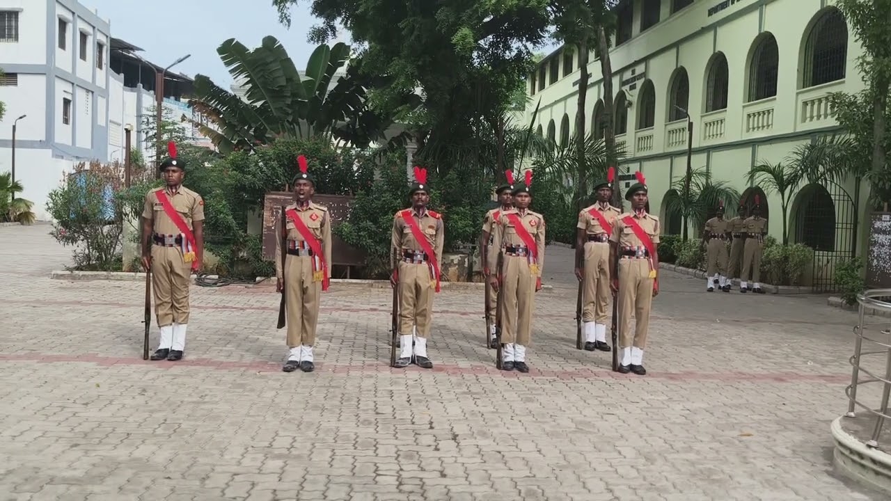 STC INFANTRY  (SIR THEAGARAYA college )guard of honor #ncc #guardofhonor #parade #josh #perfect 