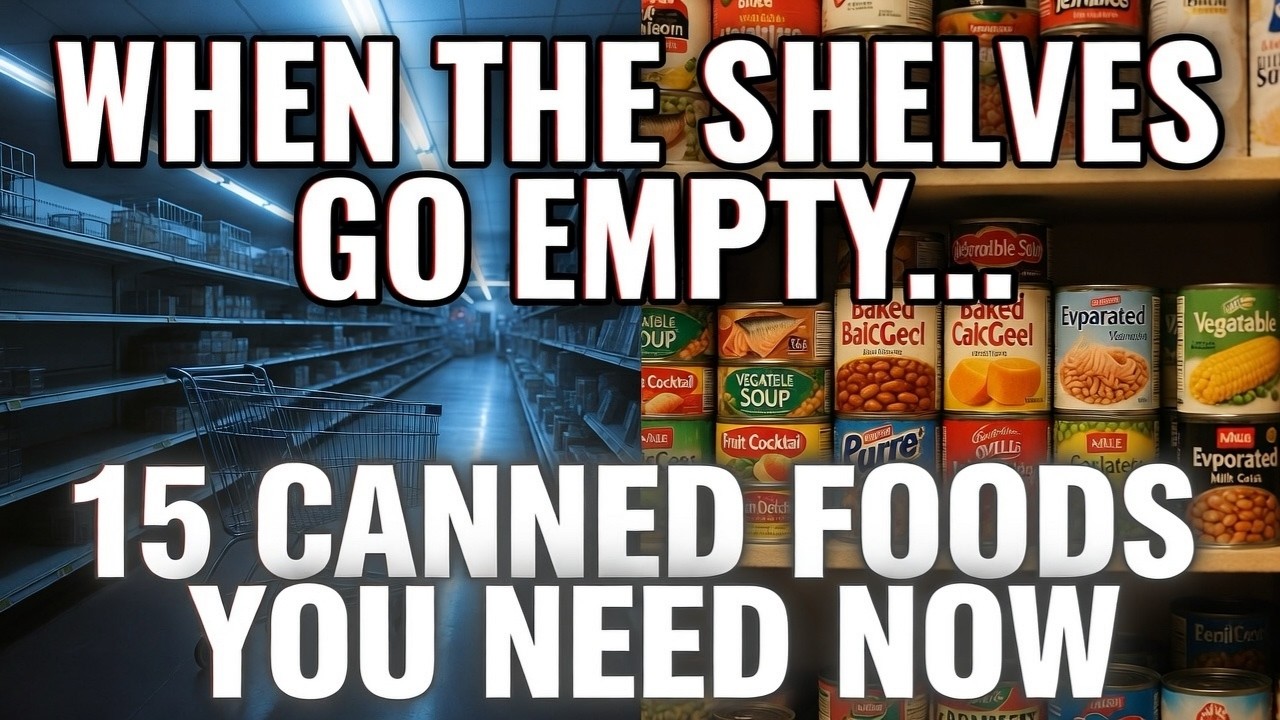 I Tested 15 Canned Foods for Survival — Only These Actually Work When SHTF