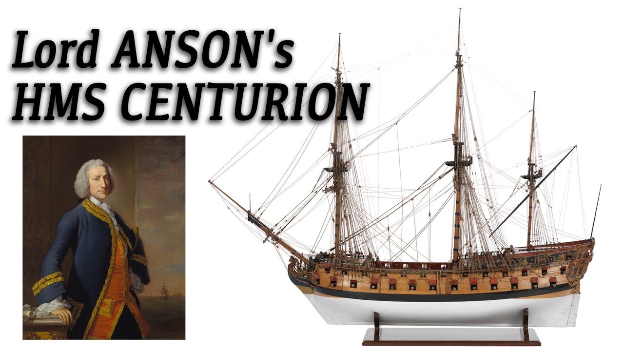 Знаменитые корабли из романов — HMS Centurion лорда Энсона