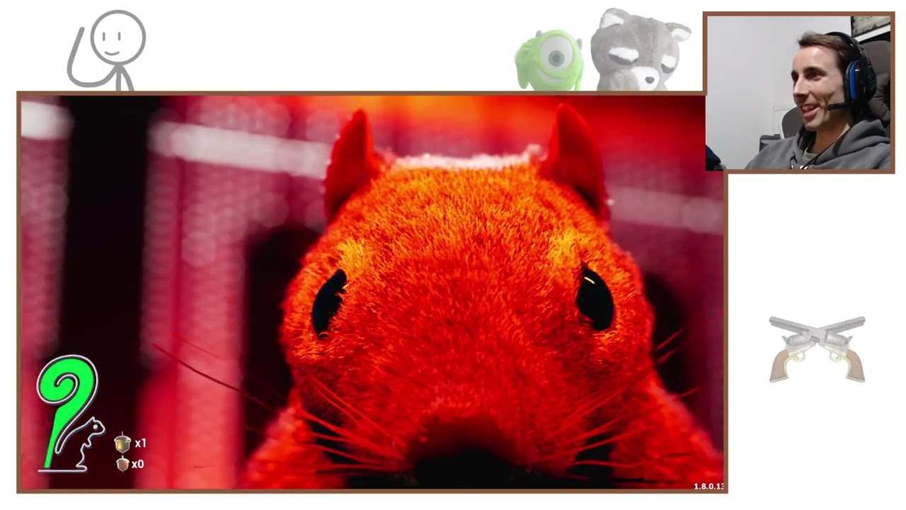 Live : Squirrel with a gun