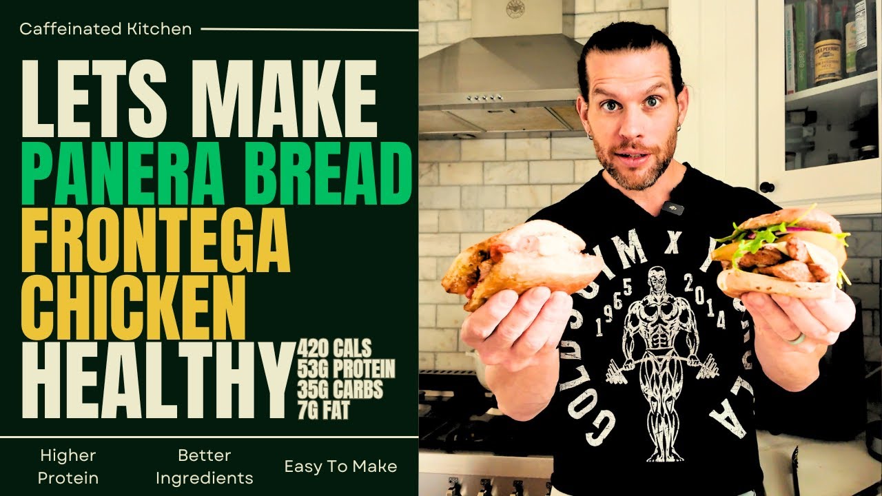 Panera Toasted Frontega Chicken Sandwich Made Healthy! (Better Taste, More Protein, Better Macros)