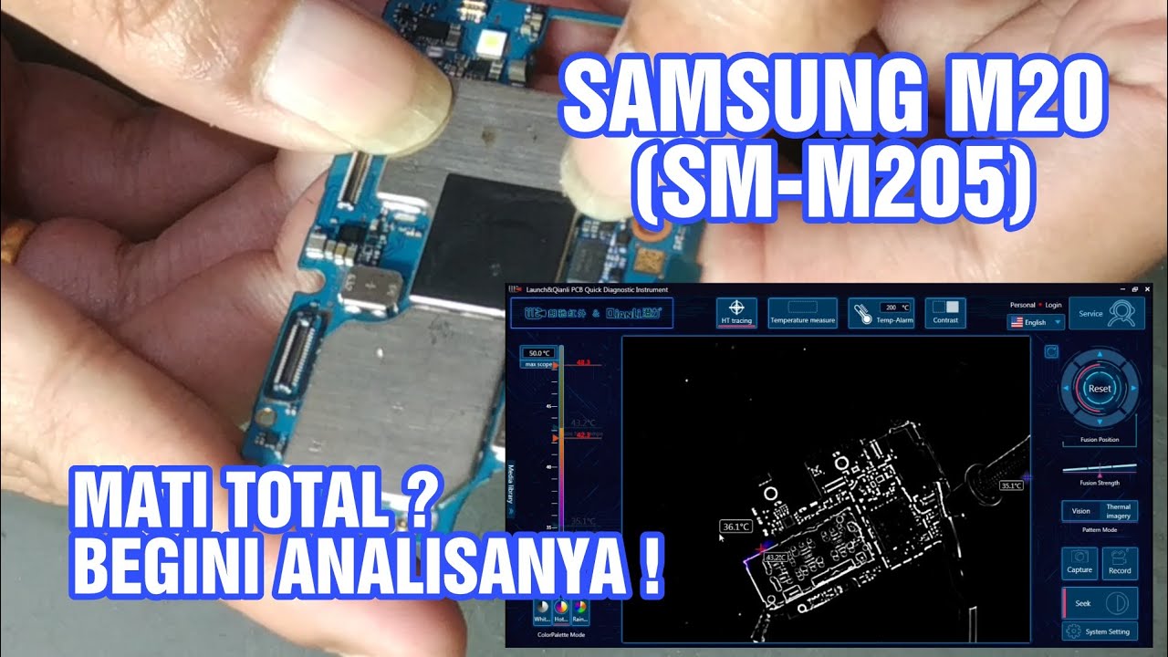 Samsung M20 | SM-M205 | Mati Total | Doesn't Switch On
