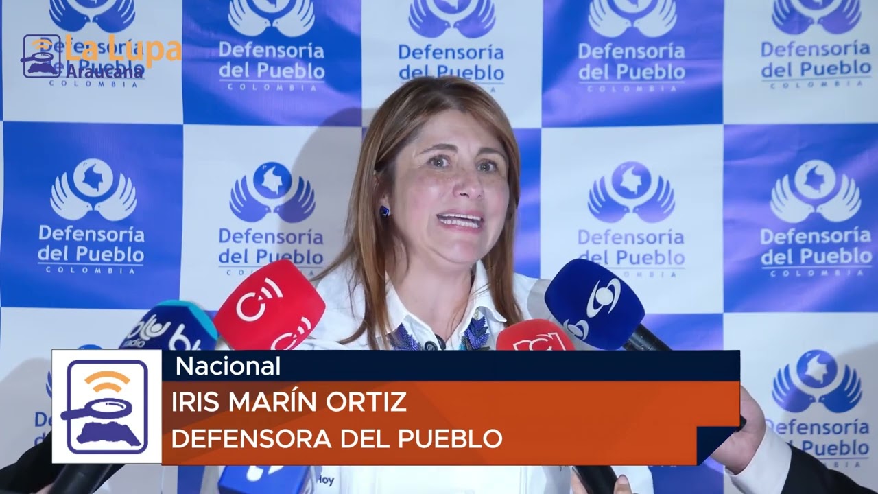 DEFENSORA  DEL PUEBLO ALERTA SOBRE LAS AMENZAS DE LOS GRUPOS AL MARGEN DE LA LEY EN VARIAS REGIONES