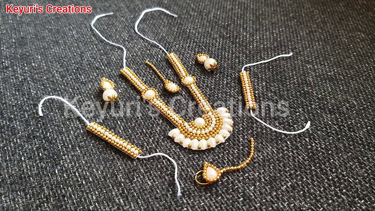 378. Kanhaji ki Jewellery | Jewellery For Mata Rani | माता रानी का श्रृंगार | Laddu Gopal Jewellery