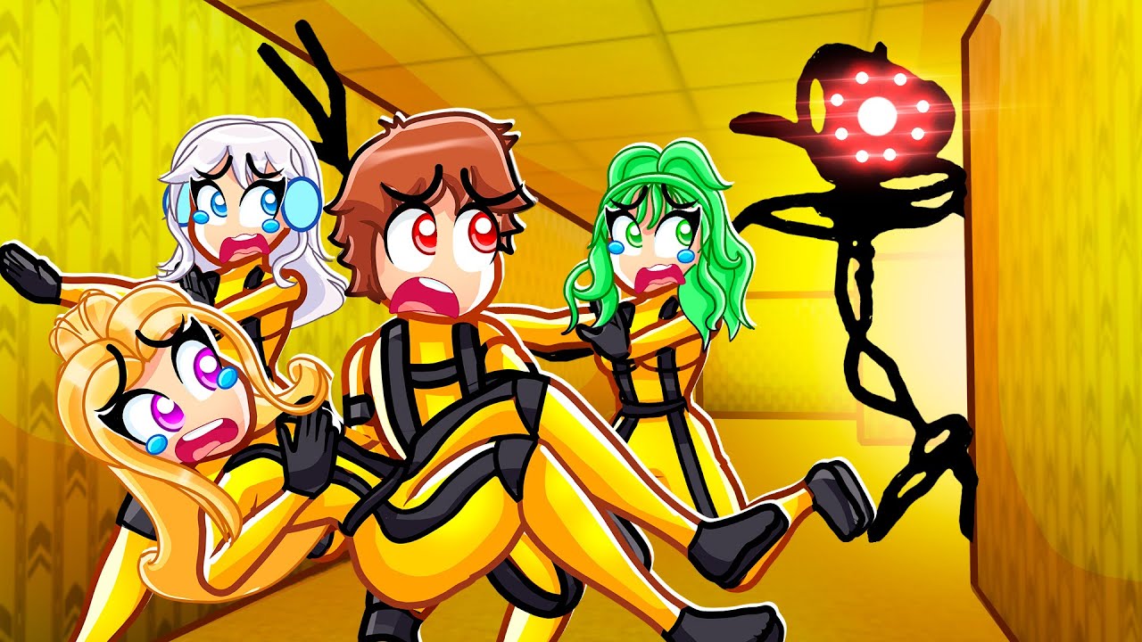 Techy Plays Backrooms Escape Together With MY CRAZY FAN GIRLS...