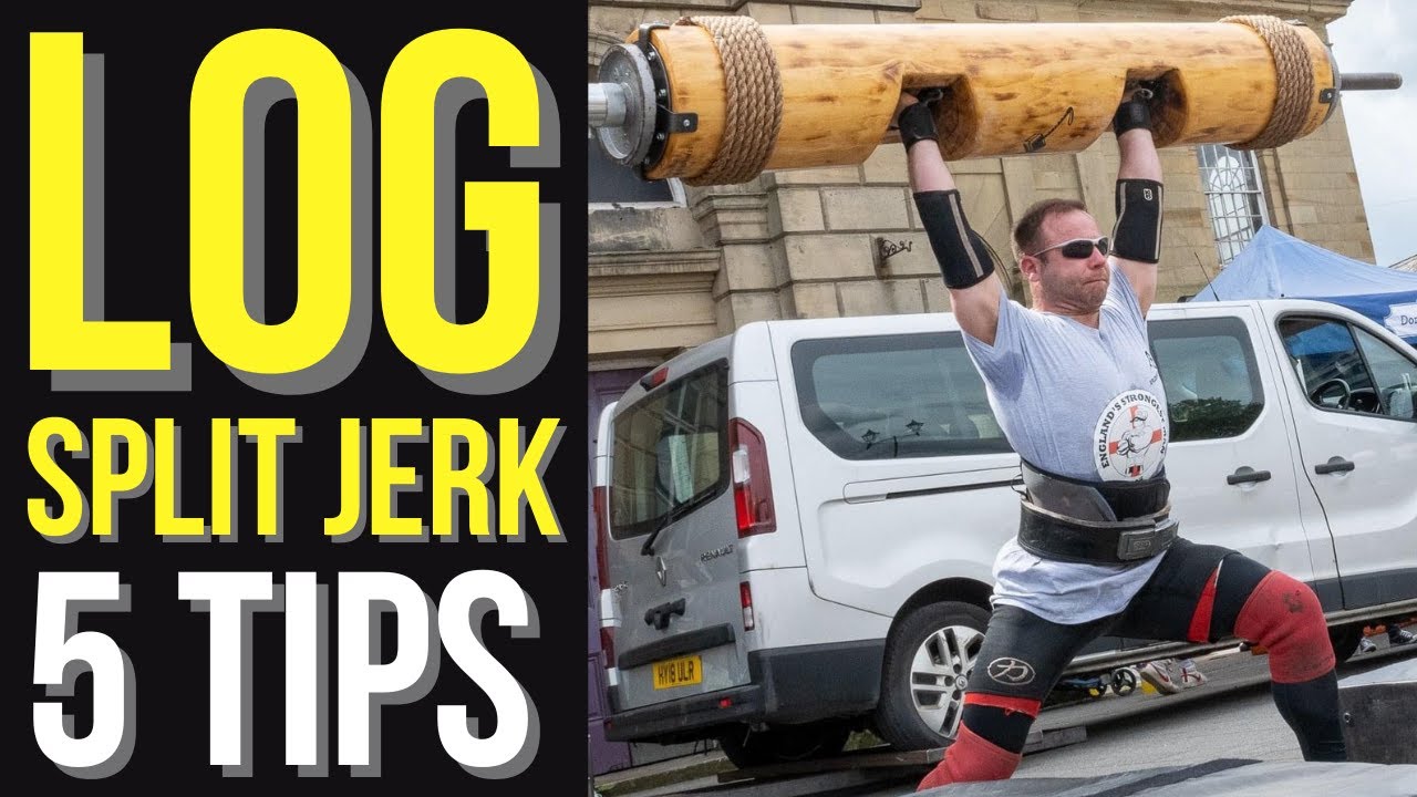 5 Hacks For Log Split Jerk (Real Strongman client before and after video)
