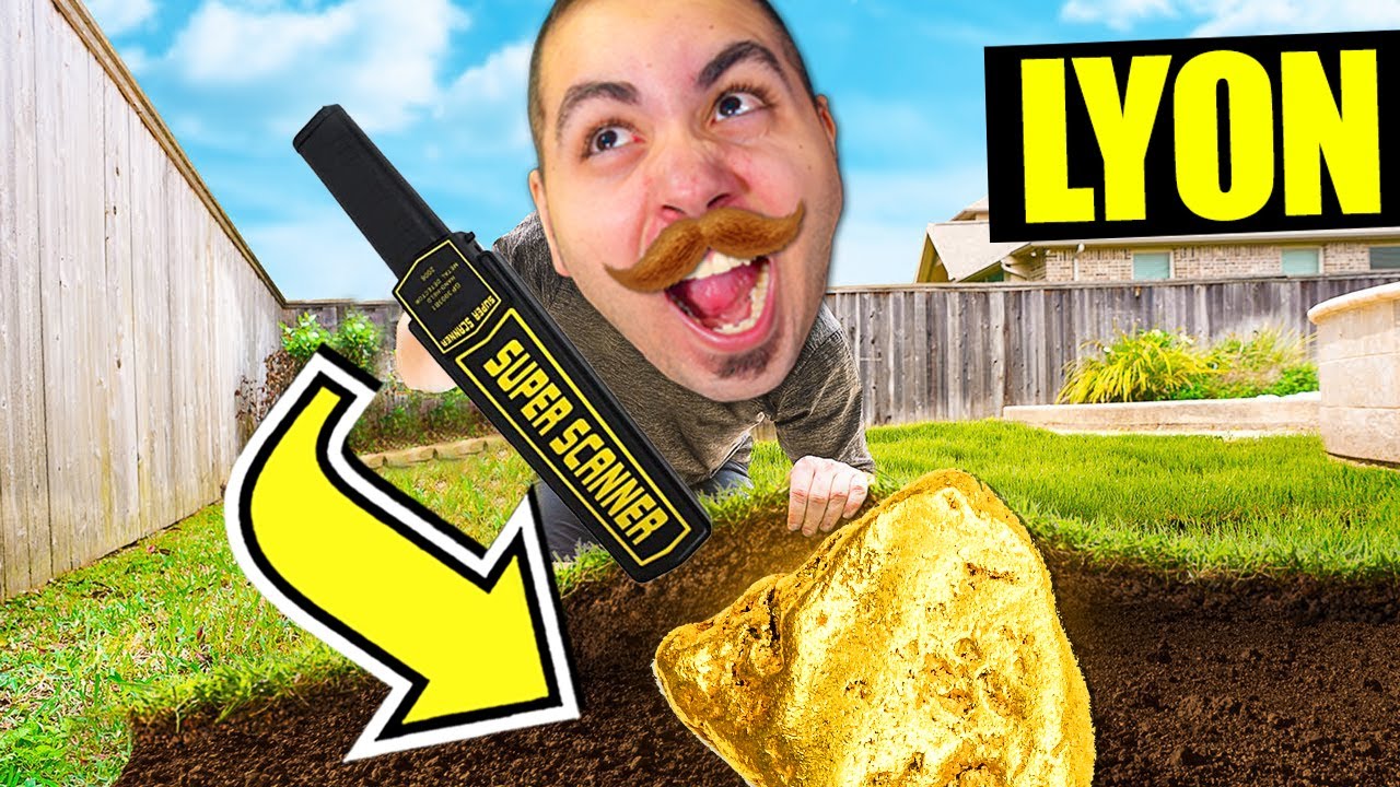 TROVO UNA PEPITA D'ORO GIGANTE SEPOLTA NELLA MIA CAMPAGNA!!
