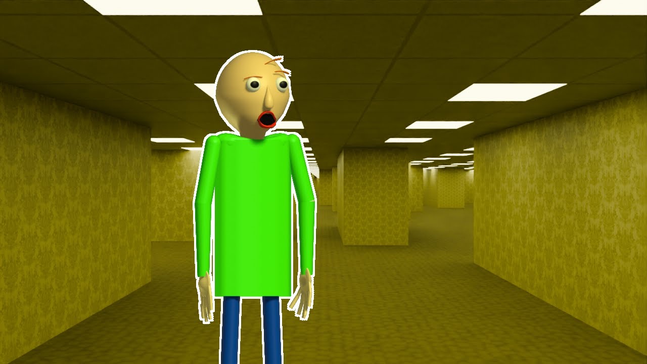 Baldi VS. The Backrooms