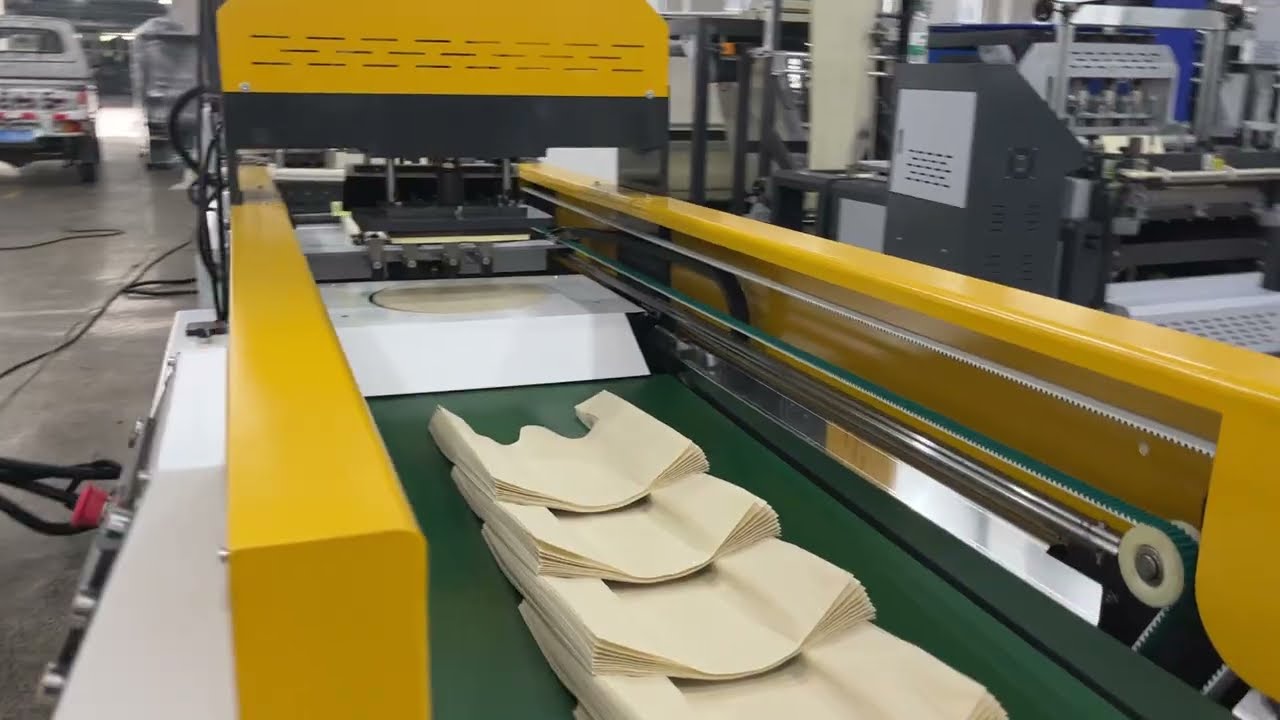 Non woven T shirt bag gueest making machine