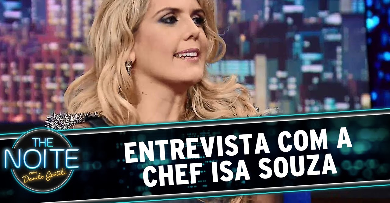 The Noite (15/10/14) - Entrevista com a chef Isa Souza