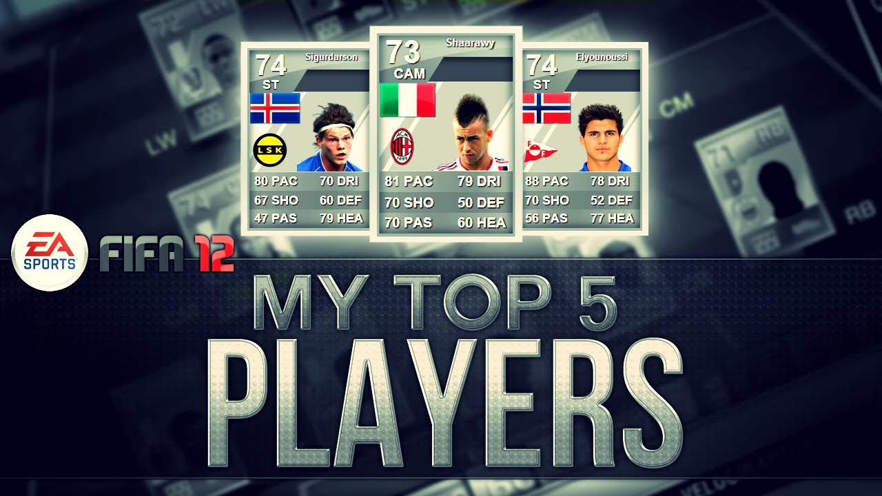 MY TOP 5 SILVER PLAYERS | FIFA 12 Ultimate Team