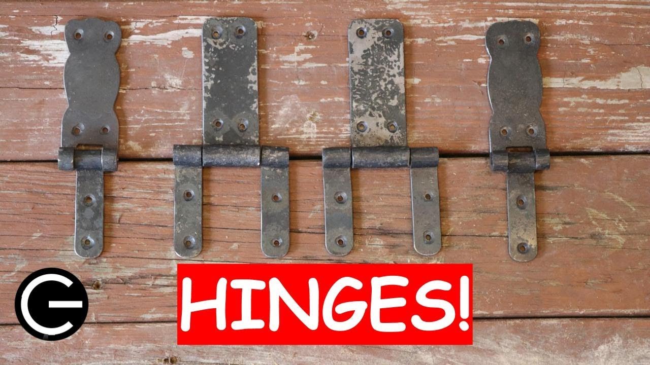 How I Forged Barrel Hinges for my Compost Bin!