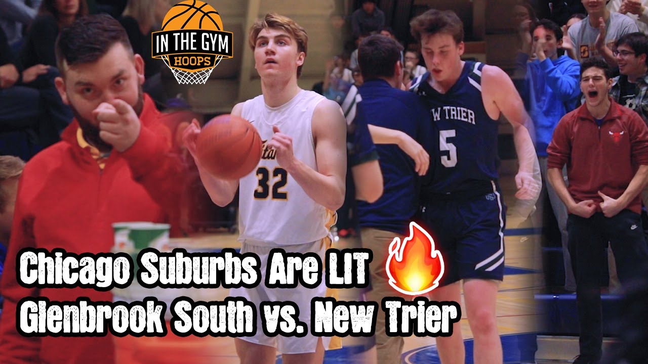 Chicago Suburbs Are LIT! Glenbrook South vs. New Trier Goes Down To Buzzer!