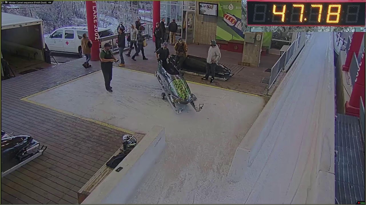 Utah Olympic Park Public Bobsled Experience Livestream 2/27/2026